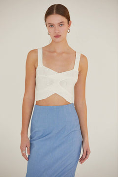 Katie Beachy Crop Tank Top - The Closet