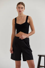 Katie Beachy Crop Tank Top - The Closet