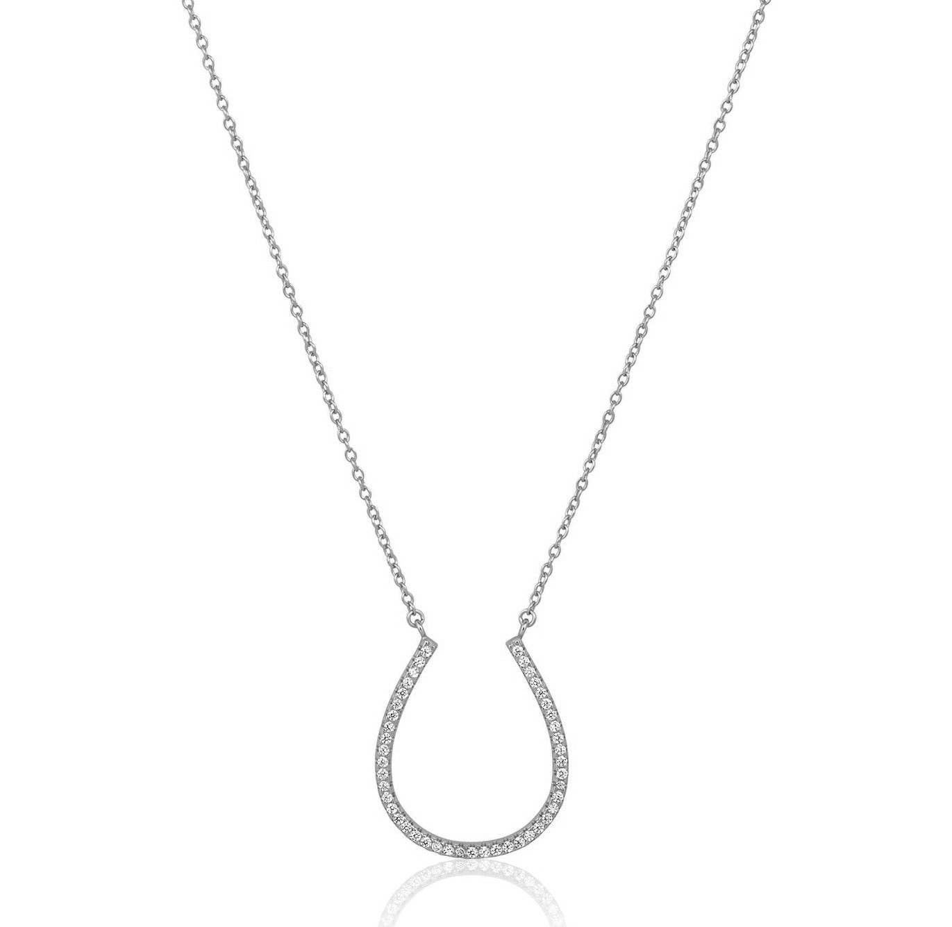 Lucky Horse Shoe Necklace - The Closet