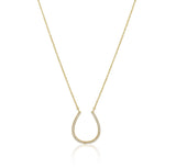 Lucky Horse Shoe Necklace - The Closet