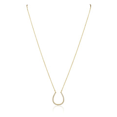 Lucky Horse Shoe Necklace - The Closet