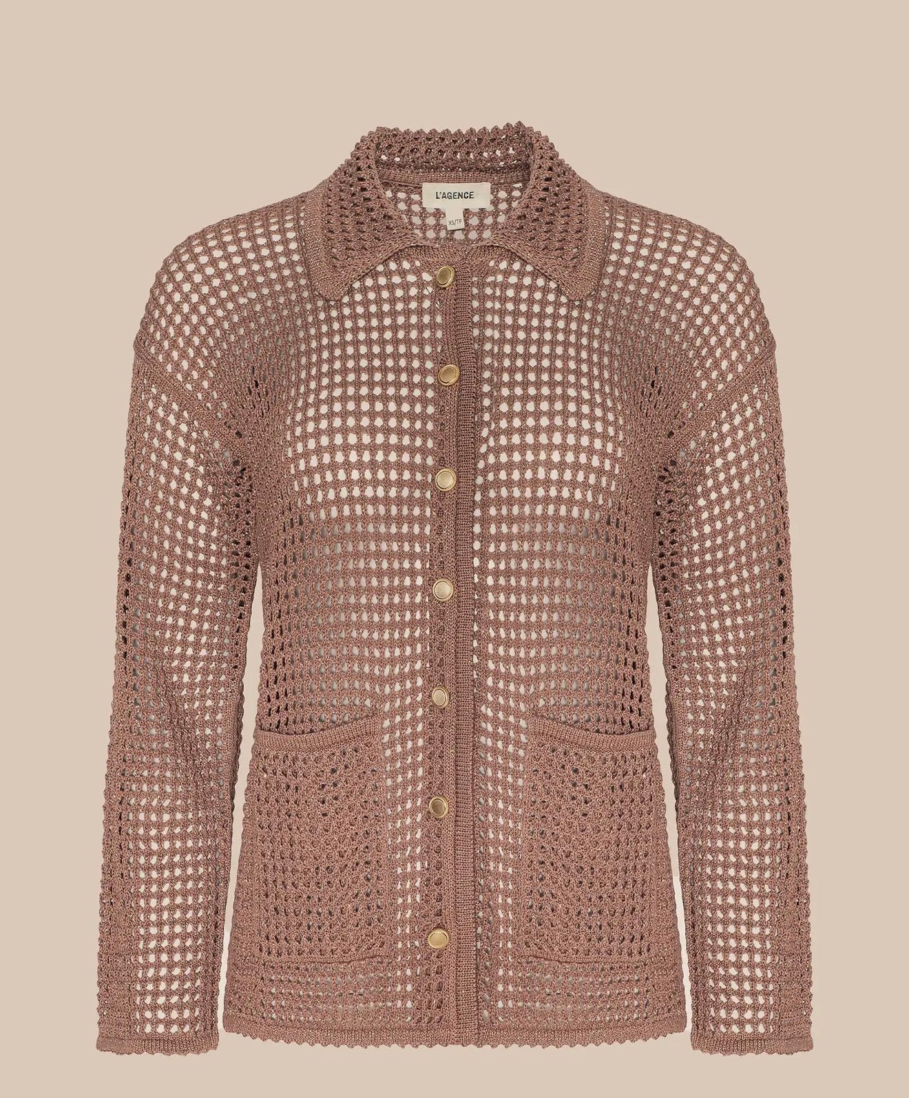 Mariana Pointelle Knit Shirt - The Closet