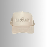 Mother Embroidered Trucker Hat - Sand - The Closet