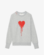 OSCAR FLOWING HEART SWEATSHIRT - The Closet