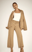 PALAZZO CROPPED PANTS - The Closet