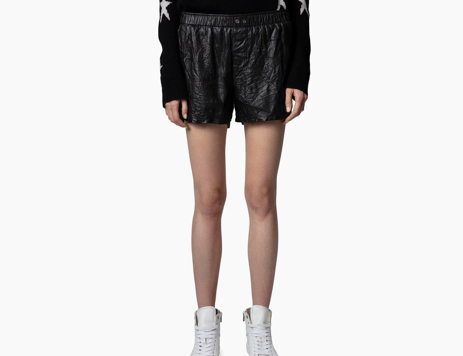PAX LEATHER SHORTS - The Closet