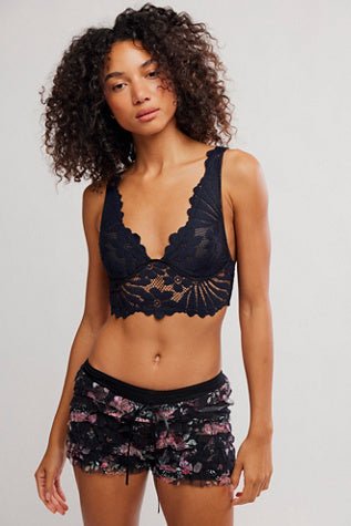Petal Party Plunge Bralette - The Closet