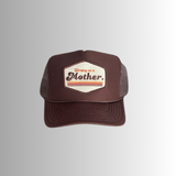 RETRO MOTHER. Patch hat - Mocha - The Closet