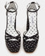 Retro White/Black Heel - The Closet