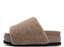 ROAM FUZZY STACK PLATFORM OAT FAUX SHEARLING - The Closet