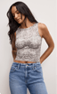 SLINK RUCHED JERSEY TOP - The Closet