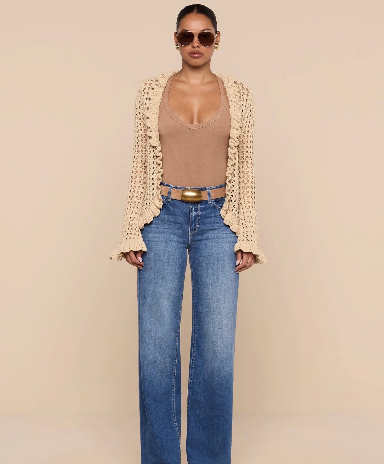 Solaris Crocheted Cardigan - The Closet