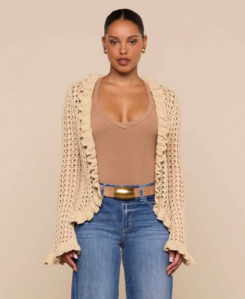 Solaris Crocheted Cardigan - The Closet