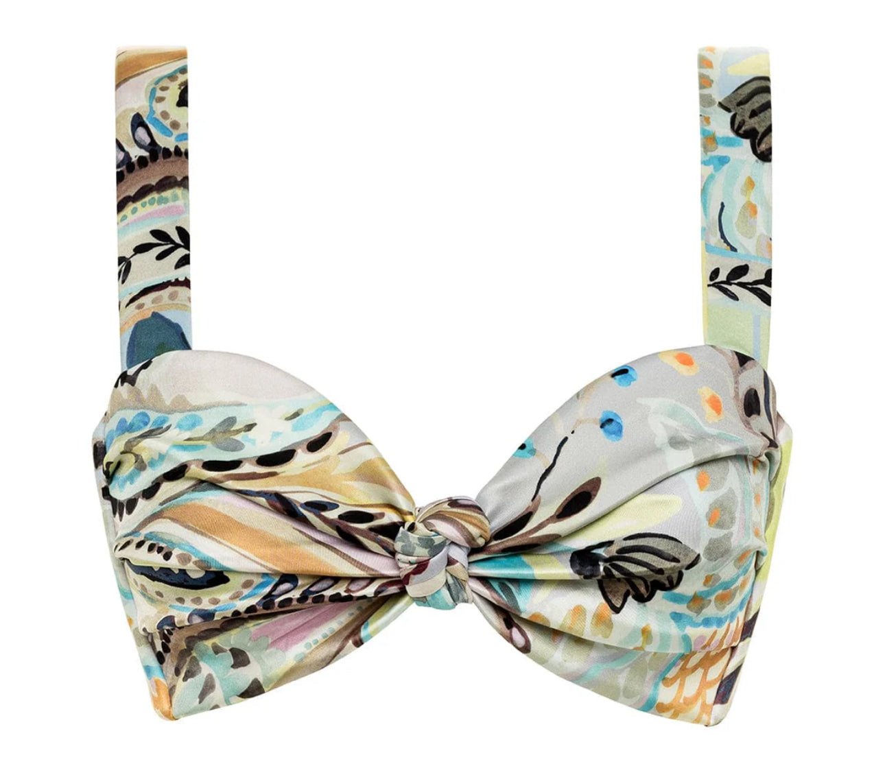 ST BARTHS FLORAL BIKINI TOP - The Closet