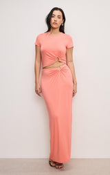 STRETCH JERSEY MAXI SKIRT - The Closet