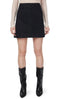 Studded Denim Mini Skirt - The Closet