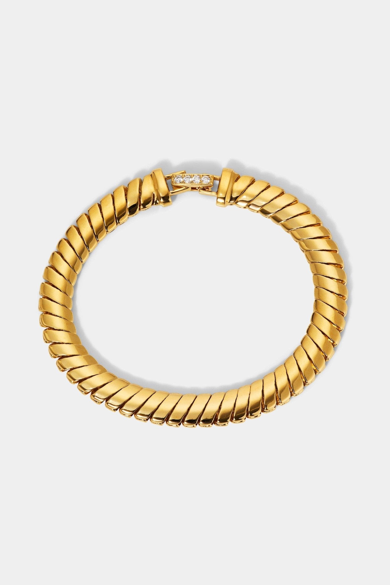 SUNLIGHT RIBBED LINE BRACELET - The Closet