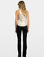 Tarys Gold Satin Tank Top - The Closet
