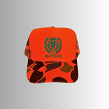 The Lion Hat - Orange Camo - The Closet