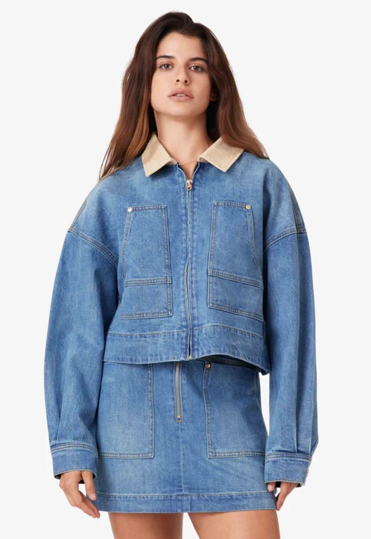 Utility Denim Jacket - The Closet