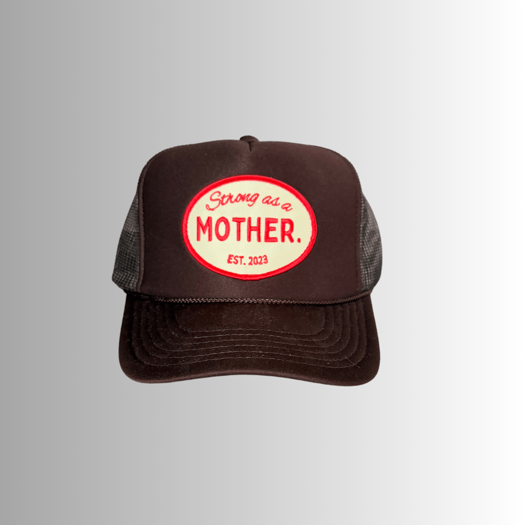 Vintage Mother Patch Hat - Mocha - The Closet