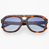 Voyager Acetate Oversized Aviator Sunglasses - The Closet