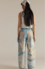 We The Free Illusions Printed Relaxed Jeans - The Closet