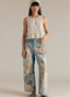 We The Free Illusions Printed Relaxed Jeans - The Closet